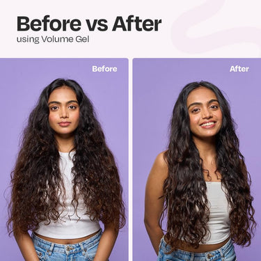 MANETAIN Volume Gel 100ml | Volumizing Curl Enhancer with Aloe Vera, Flaxseed & Agave | Medium Hold, Anti-Frizz, Moisturizing Styling Gel for Curly & Wavy Hair | CG Method Friendly |